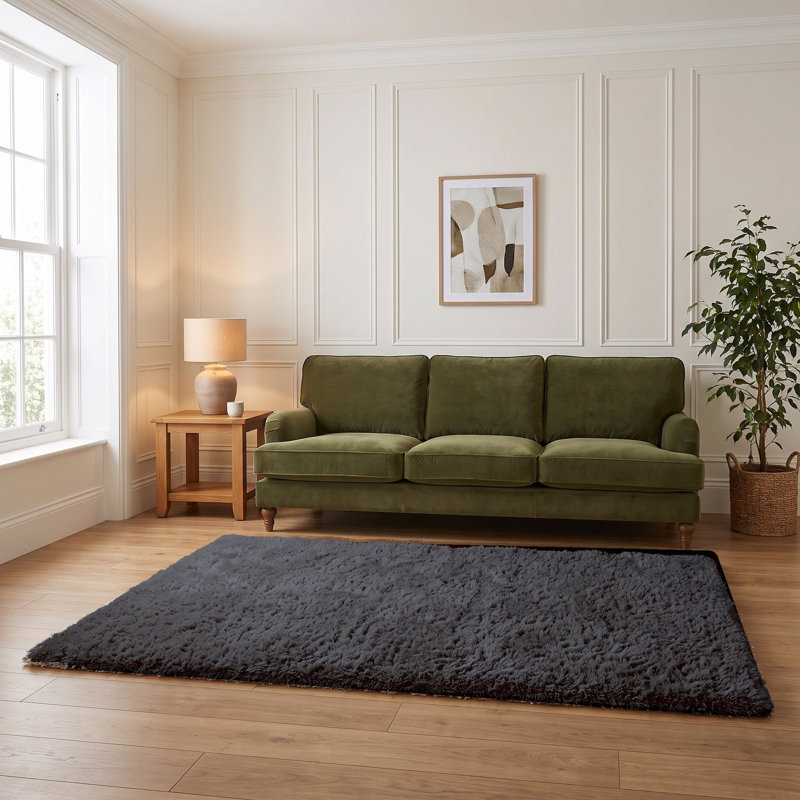 Lush Shaggy Collection Shaggy Area Rug, 50X80 cm