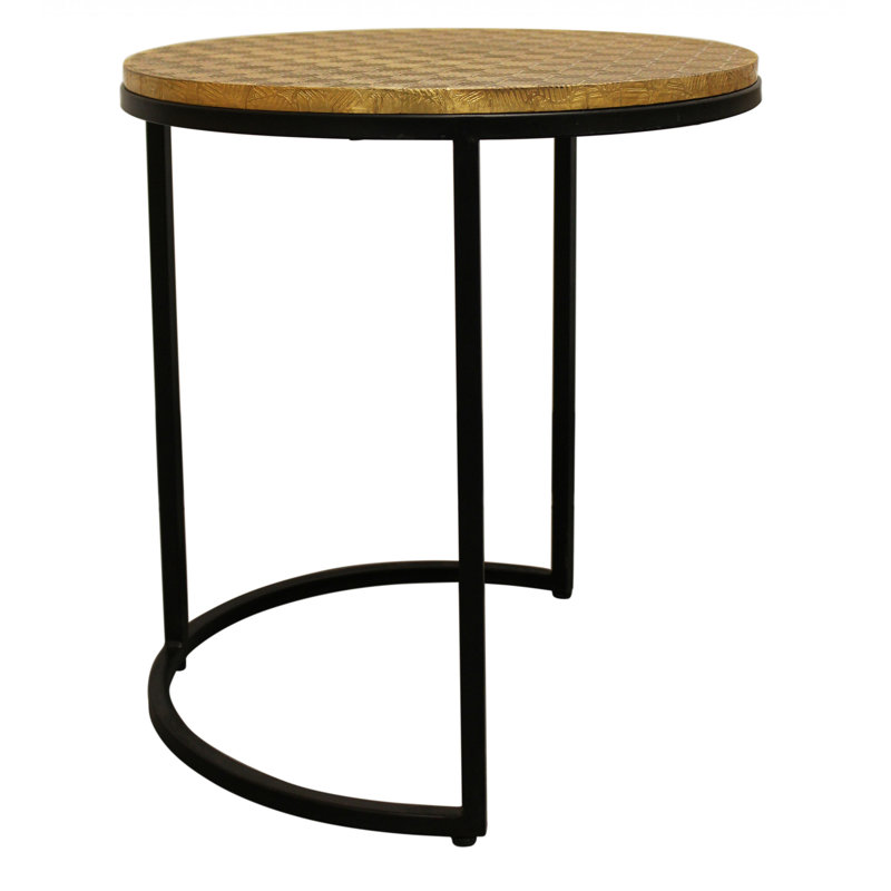 WaKeeney Nesting Tables, Brass
