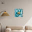 Art floral sur toile Agave bleu sarcelle par Art Remedy-107780304-107780305