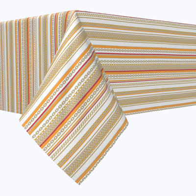Bauer Striped Tablecloth