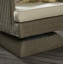 Chaise de patio avec coussin Adlare