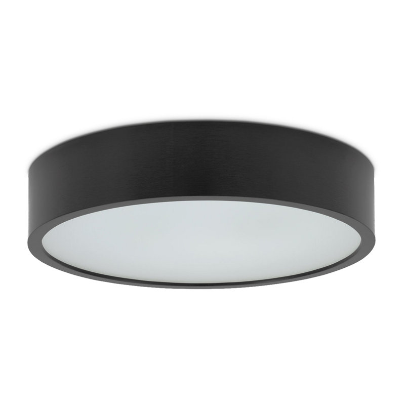 Alyose Flush Mount, Black