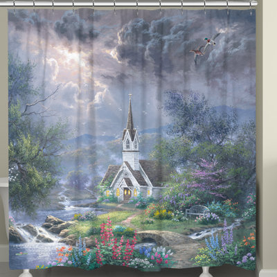 Rideau de douche Hopp Mystical Church