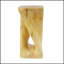 Table d'appoint d'extérieur Twist Shape, béton léger avec texture semblable au bois, pour le patio et le balcon-2081539813