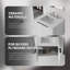 Meuble-lavabo flottant 24 po avec lavabo, porte à fermeture douce, comptoir et dosseret en granite blanc cultivé de 0,6 po-42455552-42455579-42455581