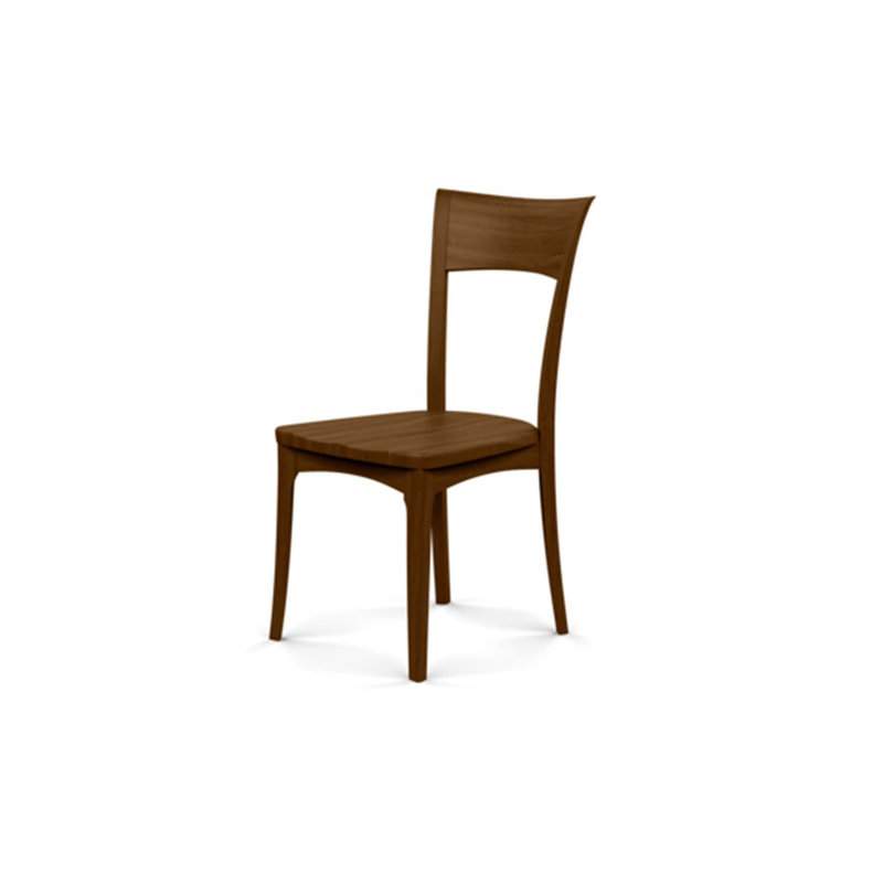 Ingrid Upholstered Dining Chair, Natural Walnut, None