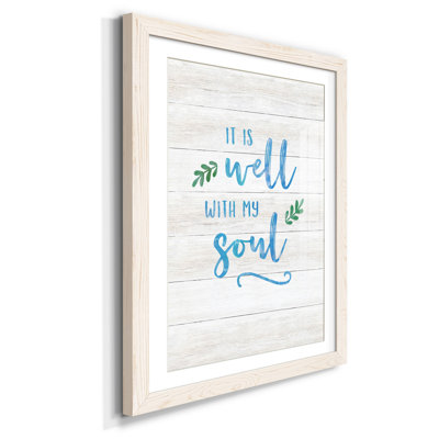 " It Is Well "