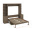 Grand lit escamotable avec bureau-401563252