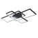Rine 3-Light 90cm Neutral Style Rectangular LED Flush Mount