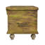 Mesa Carved Wood Trunk Coffee Table