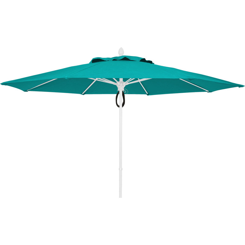 Parasol de marché 11 'Prestige, Blanc, Aruba