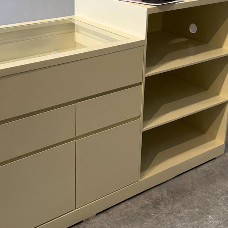 Armoire pour îlot central français haut de gamme, H 39,37 po x l 78,74 po x P 23,62 po
