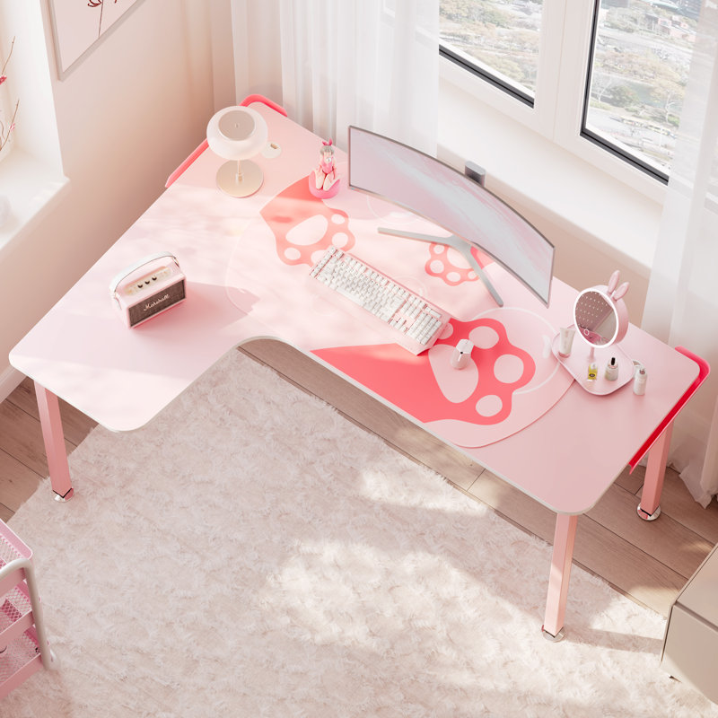 Abbate L-Shaped Computer Desk