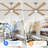 Modern 6 Blade Solid Wood Ceiling Fan With Led Light And Remote-670455144-670455150-670455151