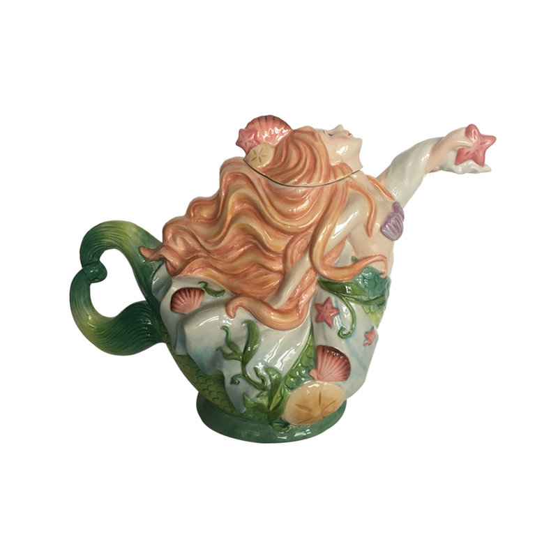 Théière en céramique Rennick Mermaid