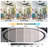 52" Modern Ceiling Fan with Lights and Remote, Black Ceiling Fan with Reversible Blades-2139063028-2139063029