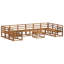 363cm Wide Patio Sectional Set