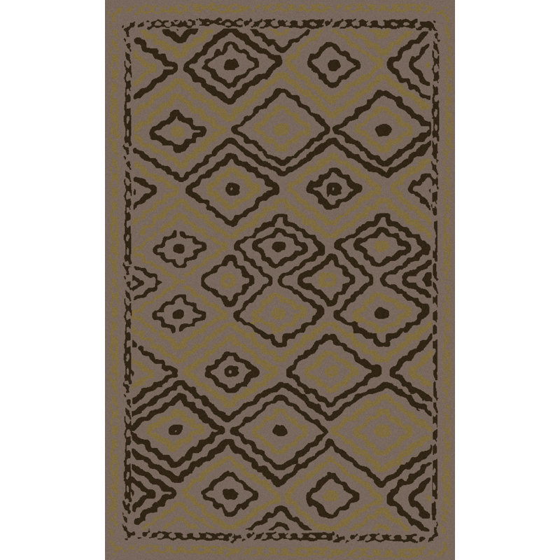 Audrina Wool Geometric Indoor Rug, Rectangle 8' x 11'