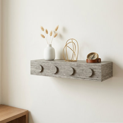 Ensemble de rangement mural pour enfants avec tablette flottante pour enfants