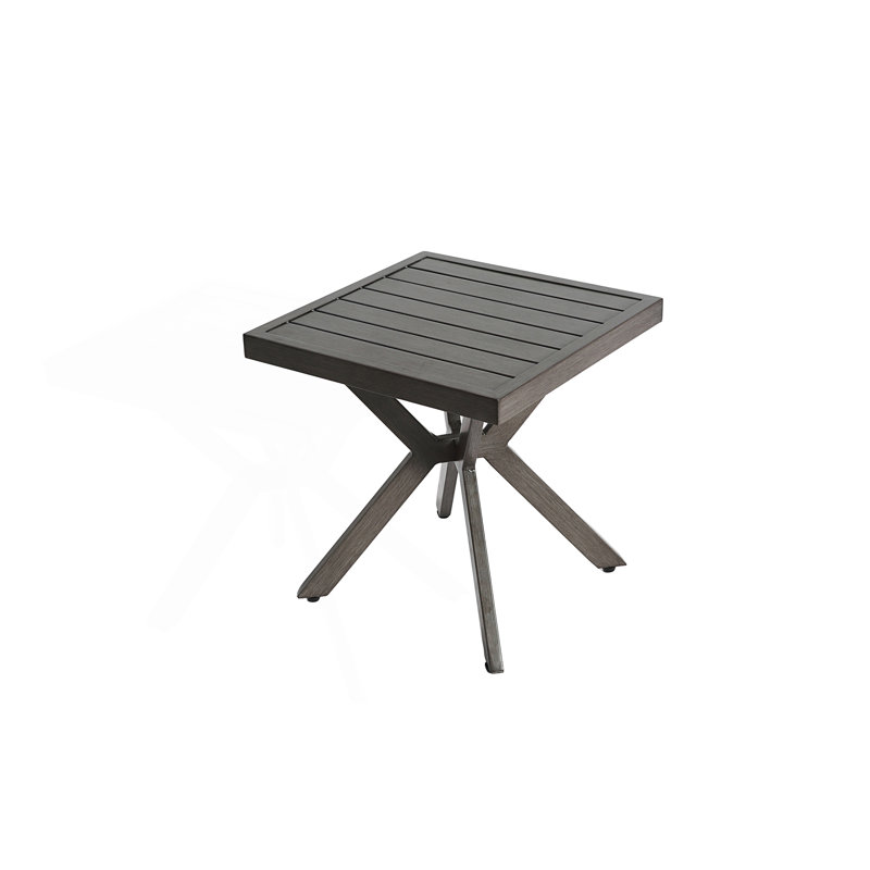 Table en fonte d'aluminium durable