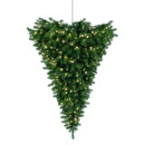 6' H Lighted Artificial Pine Christmas Tree