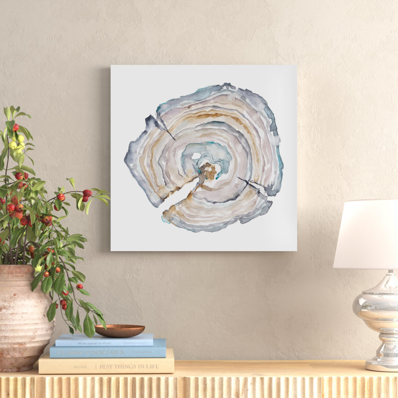Tree Ring I by Ethan Harper - Wrapped Canvas Painting, 76cm H x 76cm W