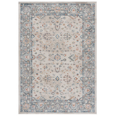 Tapis beige / gris Naghibi Blair