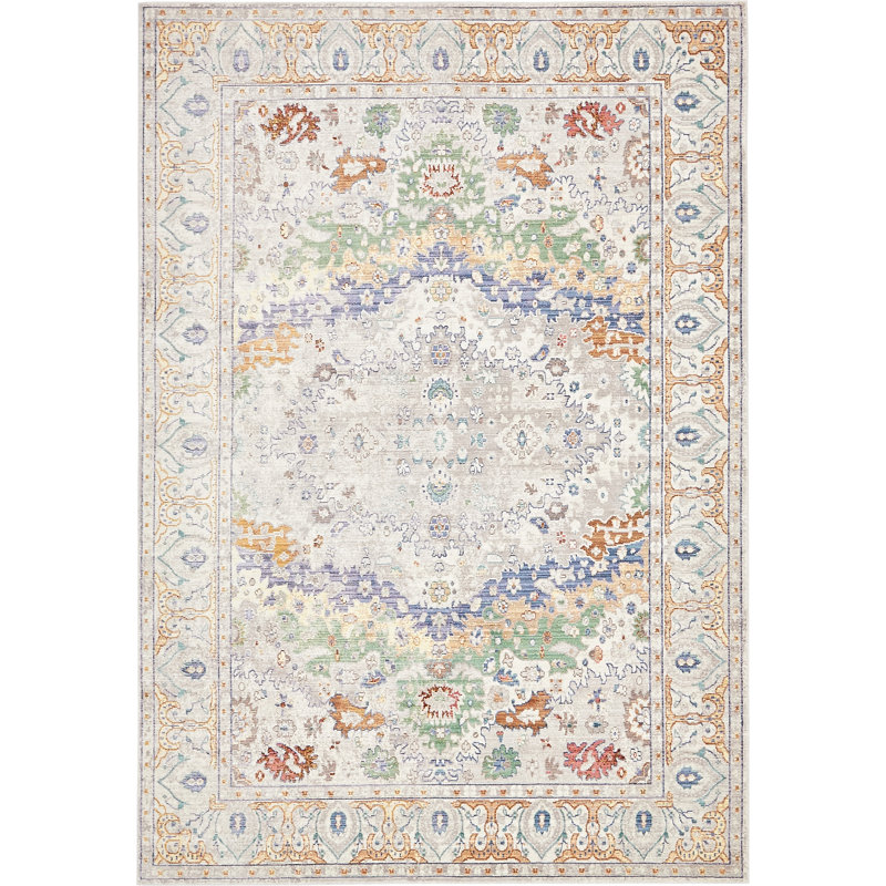 Glasser Oriental Indoor Rug, Rectangle 4'1" x 6'1"