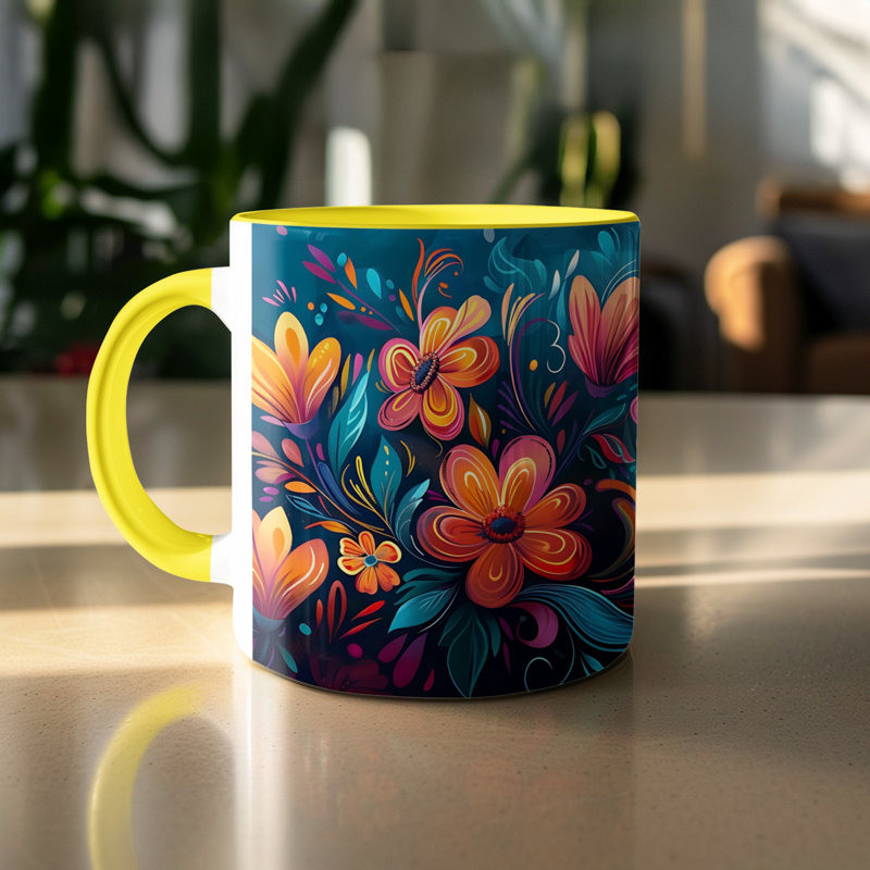 Mug, Yellow