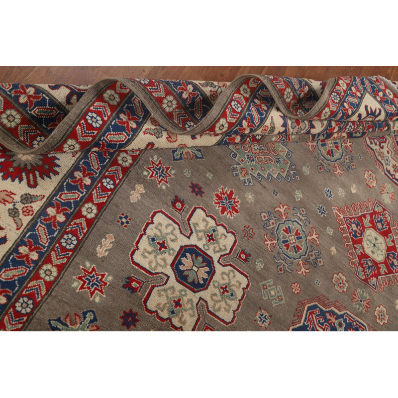 Tapis oriental géométrique Kazak 10