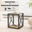 Table de chevet moderne 1 pièce, table d'appoint de style industriel-27638326-27638325