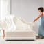 Ensemble de draps 100% satin 4 pièces froissés
