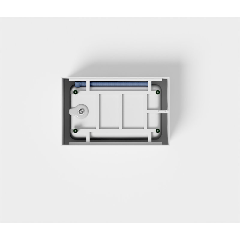 Baignoire autoportante en acrylique de 43 po, forme rectangulaire spacieuse, finition blanc brillant, trop-plein chromé et bonde escamotable certifiée CUPC