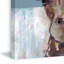 Bonjour Giraffe by Julia Posokhova - Wrapped Canvas Painting-27188870