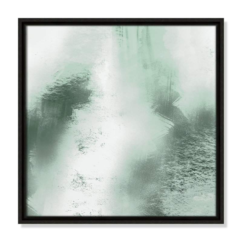 «Quietude Smudges I» par Marcus Prime, Espresso, H 17,5 po x l 17,5 po