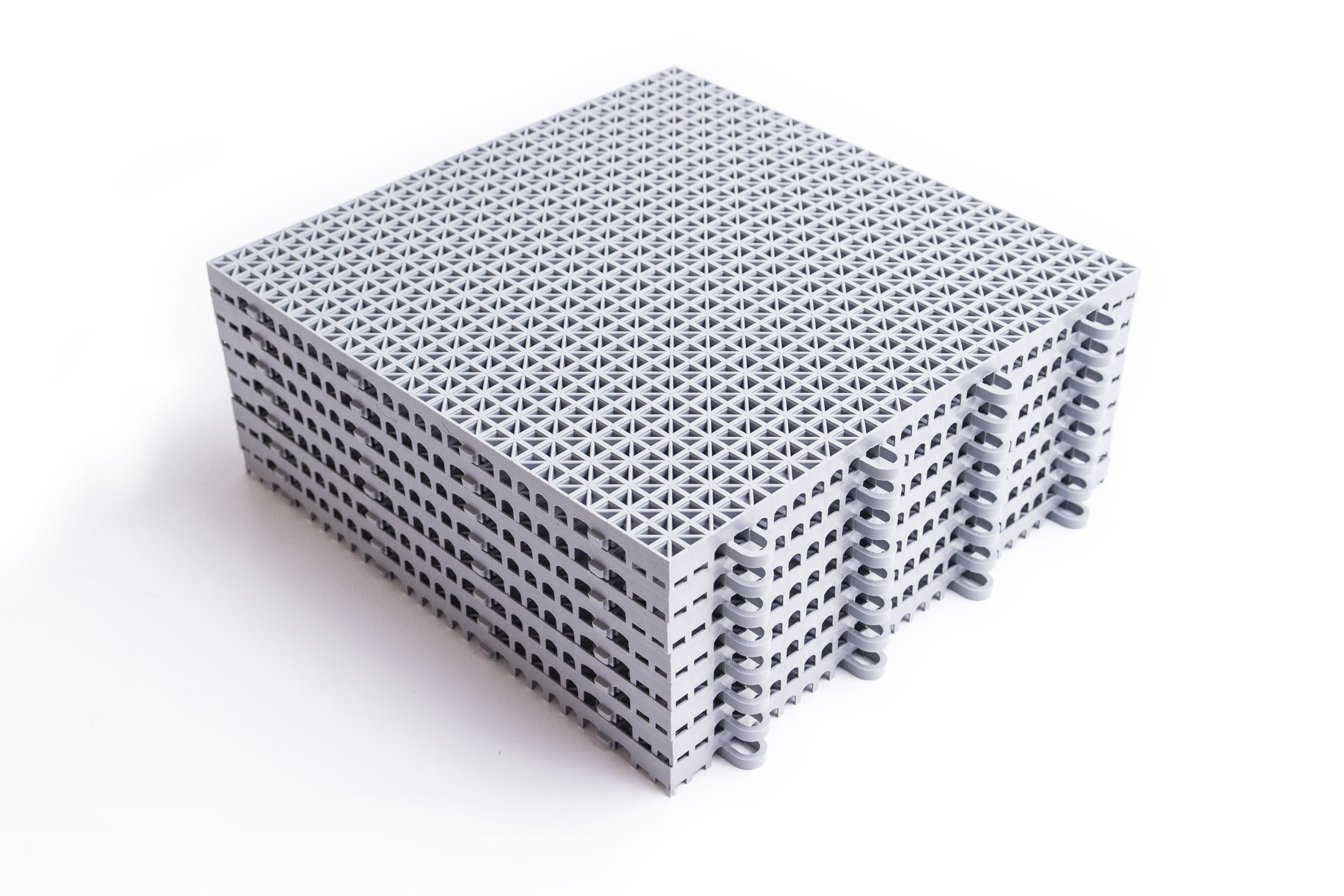 Non-Slip DuraGrid Drainage Mats - 12 x 12 Tile