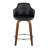 Boyne 24" Fixed-Height Counter Stool Walnut & Black-95848205-95848206