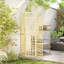 120cm W x 170cm H 3 - Panel Wood Folding Room Divider