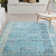 Tapis bleu Yareli
