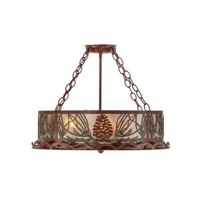 Acrylic Semi Flush Mount