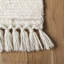 Handmade Tufted Wool Ivory Area Rug-1379604697
