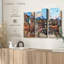Architecture «German Market Town, reproduction d'art sur toile» sur-98865145