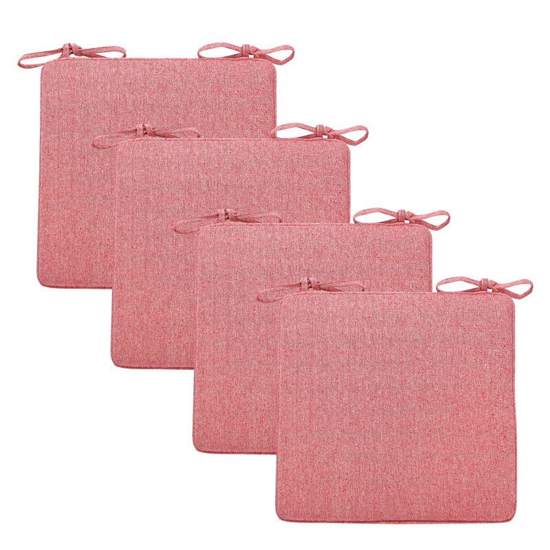 Coussin de coussin de chaise d’intérieur, Rouge