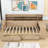 Wood Daybed with Storage Shelves,2 Storage Drawers and Study Desk-1874801092-1874801093