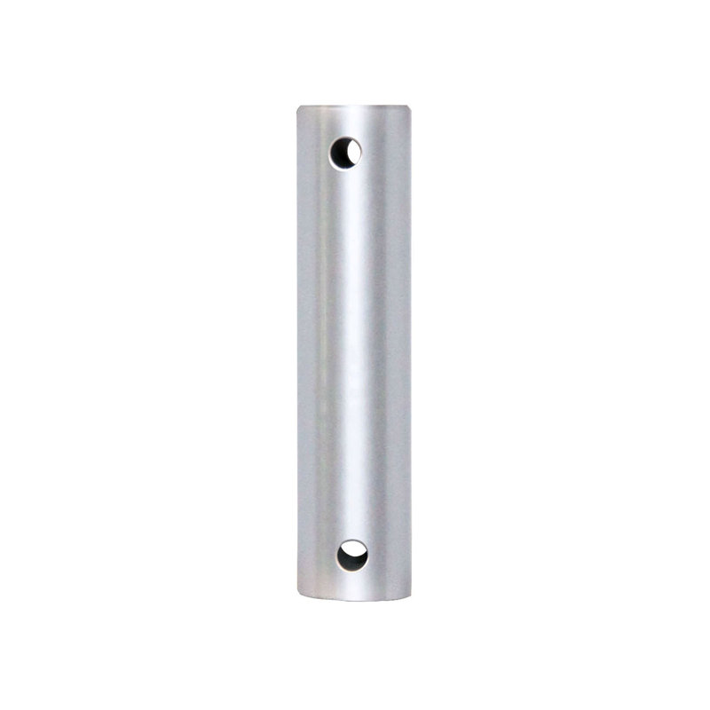 18 inch Stainless Steel Ceiling Fan Downrod - Silver, 18" H x 1" W x 1" D, Silver