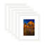 Cadres photo en PVC, cadres photo muraux avec verre HD et carton, ensemble de 5-705994209