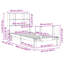 Bookcase Bed Without Mattress Solid Wood Pine-1260645470
