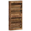 Shoe Cabinet 80 X 21 X 163.5 Cm Engineered Wood-1418837928