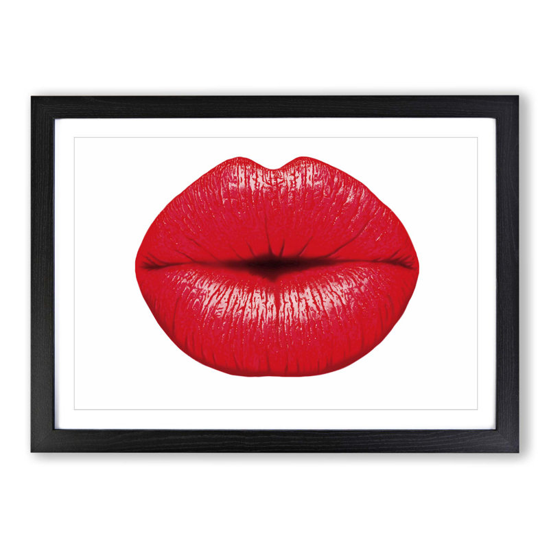 Single Picture Frame Print, Black