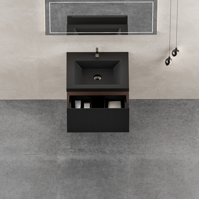 Floating Bathroom Vanity with Sink Combo